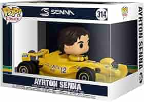 ミニカー Ayrton Senna POP! Rides 314 Ayrton Senna McLaren Deluxe Funko Pop! Ride Vinyl Vehicle