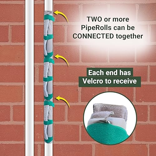 Vista 15 de Cubierta de aislamiento de tubería original (5˚F)(revestimiento UV), cubierta de bomba y válvulas, protección contra la congelación, prevención