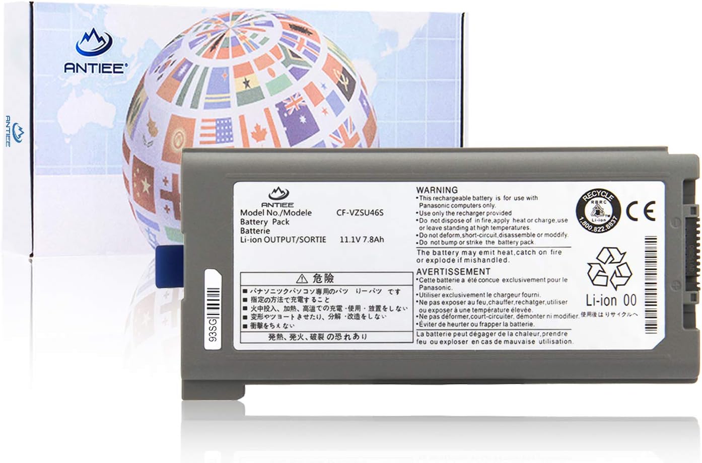 batteria per panasonic toughbooks