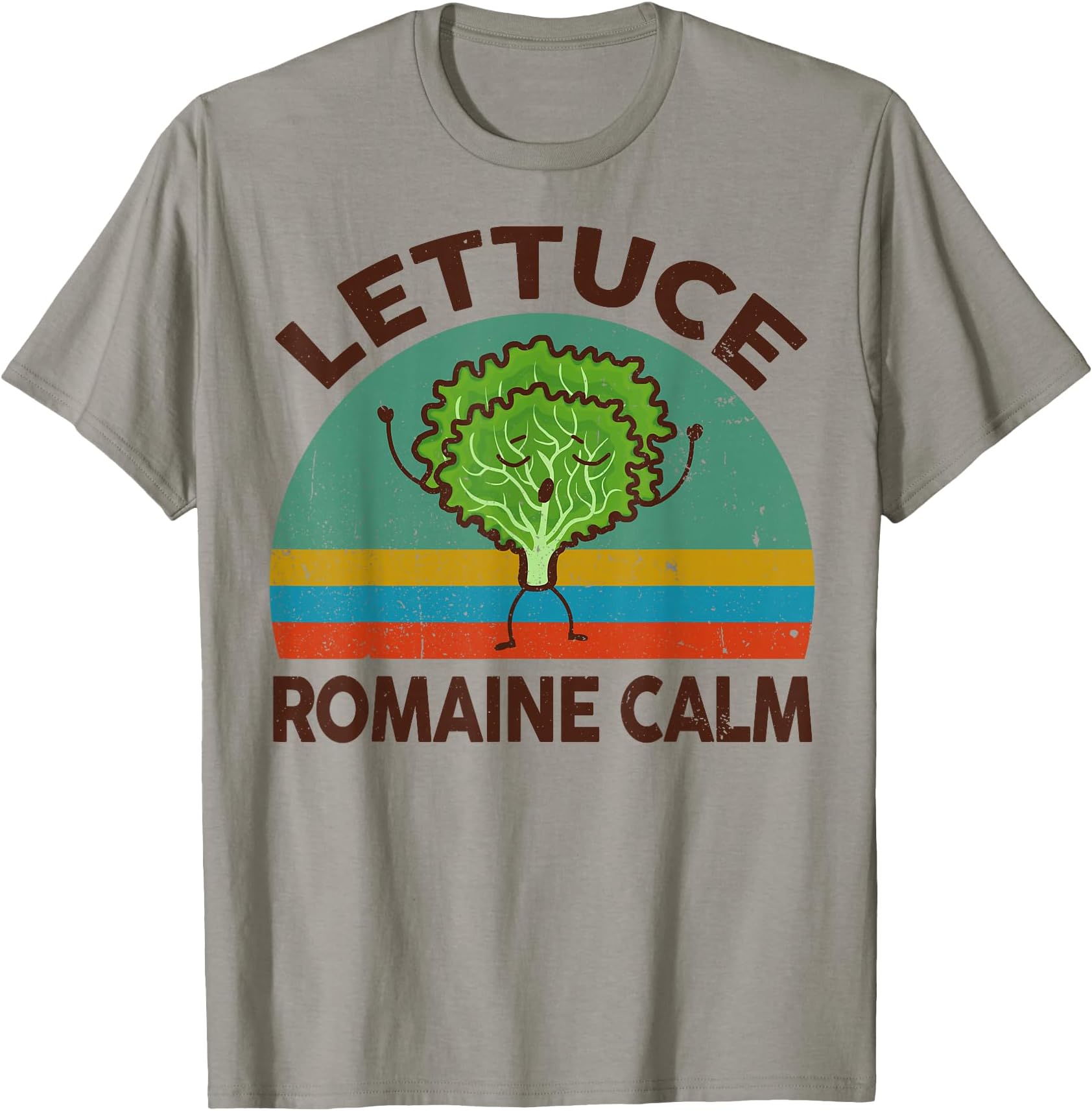 Vegan-Shirt Lettuce Romaine Calm Men Women Funny Vegetarian T-Shirt