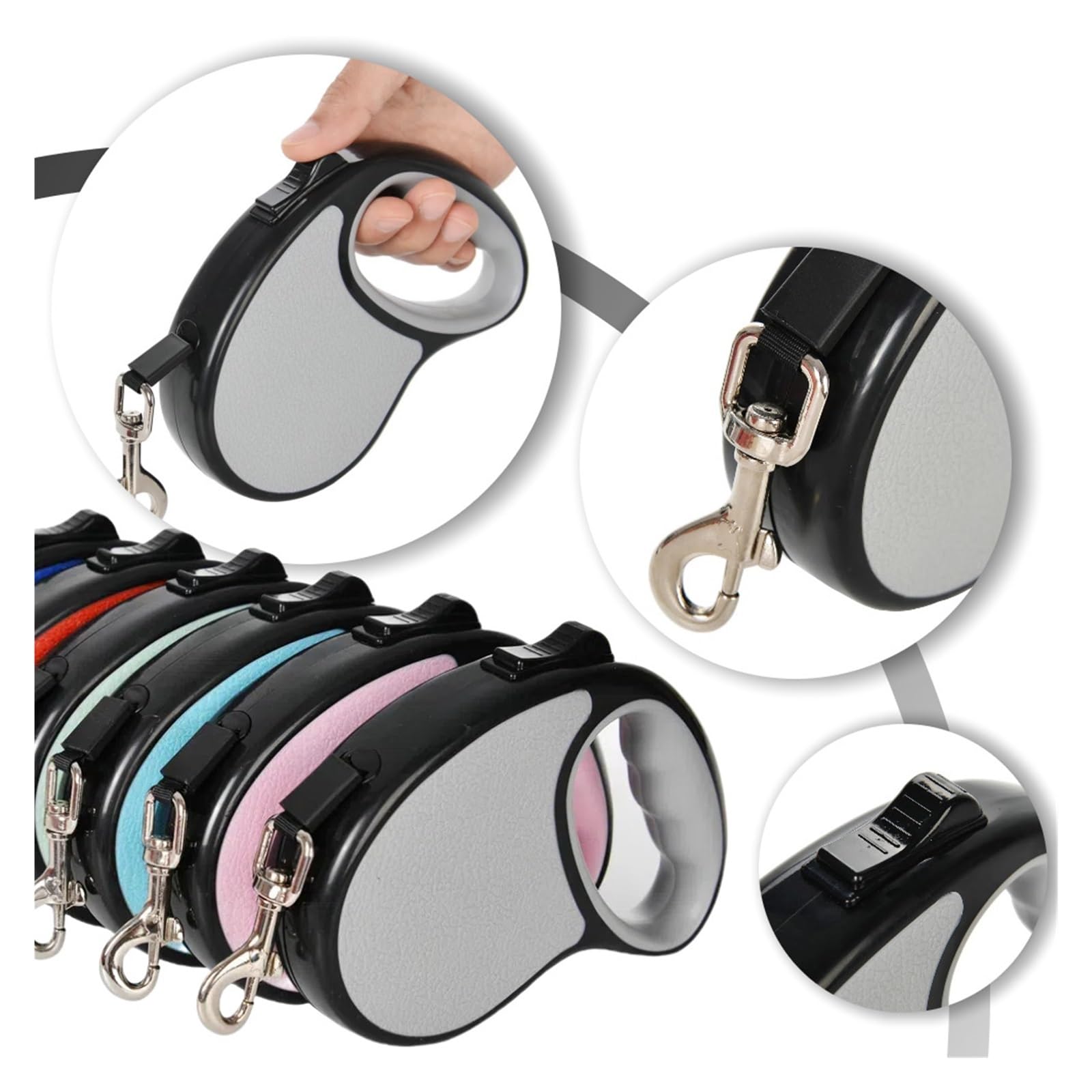 Corde de Traction rétractable en Nylon for Animaux Compagnie for Chiens