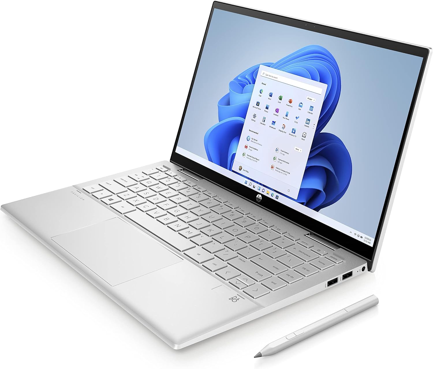 HP - PC Pavilion x360 14-dy0003sl Convertibile, Intel Core i3-1125G4, RAM 8GB DDR4, SSD 256GB, Display 14 Touch IPS FHD, Intel UHD, Audio BO, Penna Inclusa, Windows 11 Modalità S, Argento HP - PC Pavilion x360 14-dy0003sl Convertibile, Intel Core i3-1125G4, RAM 8GB DDR4, SSD 256GB, Display 14 Touch IPS FHD, Intel UHD, Audio BO, Penna Inclusa, Windows 11 Modalità S, Argento