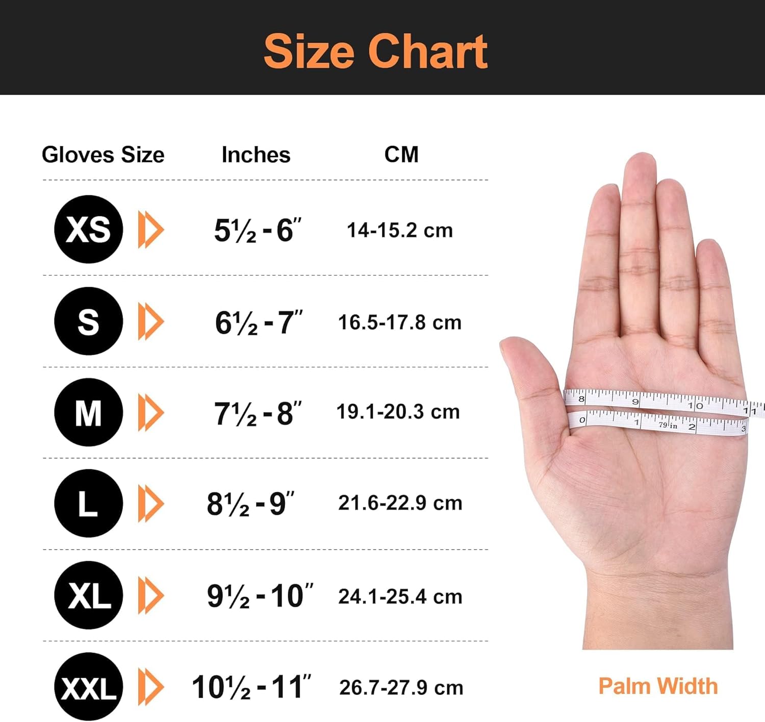 TitanFlex Heavy Duty Orange Industrial Nitrile Gloves with Raised Diamond Texture, Latex Free (6mil/8mil) - Image 7