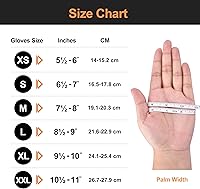Vista 6 de TitanFlex Heavy Duty Orange Industrial Nitrile Gloves with Raised Diamond Texture, Latex Free (6mil/8mil)