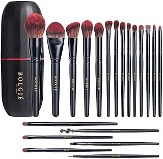 Bolgie - Juego de brochas de maquillaje (20 p...