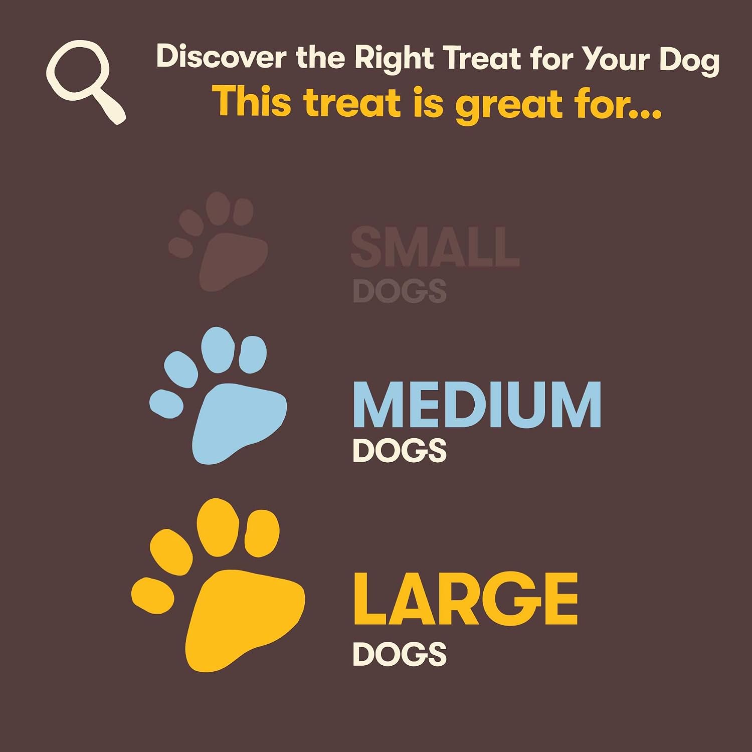 Pet 'n Shape Rib Bone - Made & Sourced in The USA - All Natural Dog Chews, Large, 4 Count