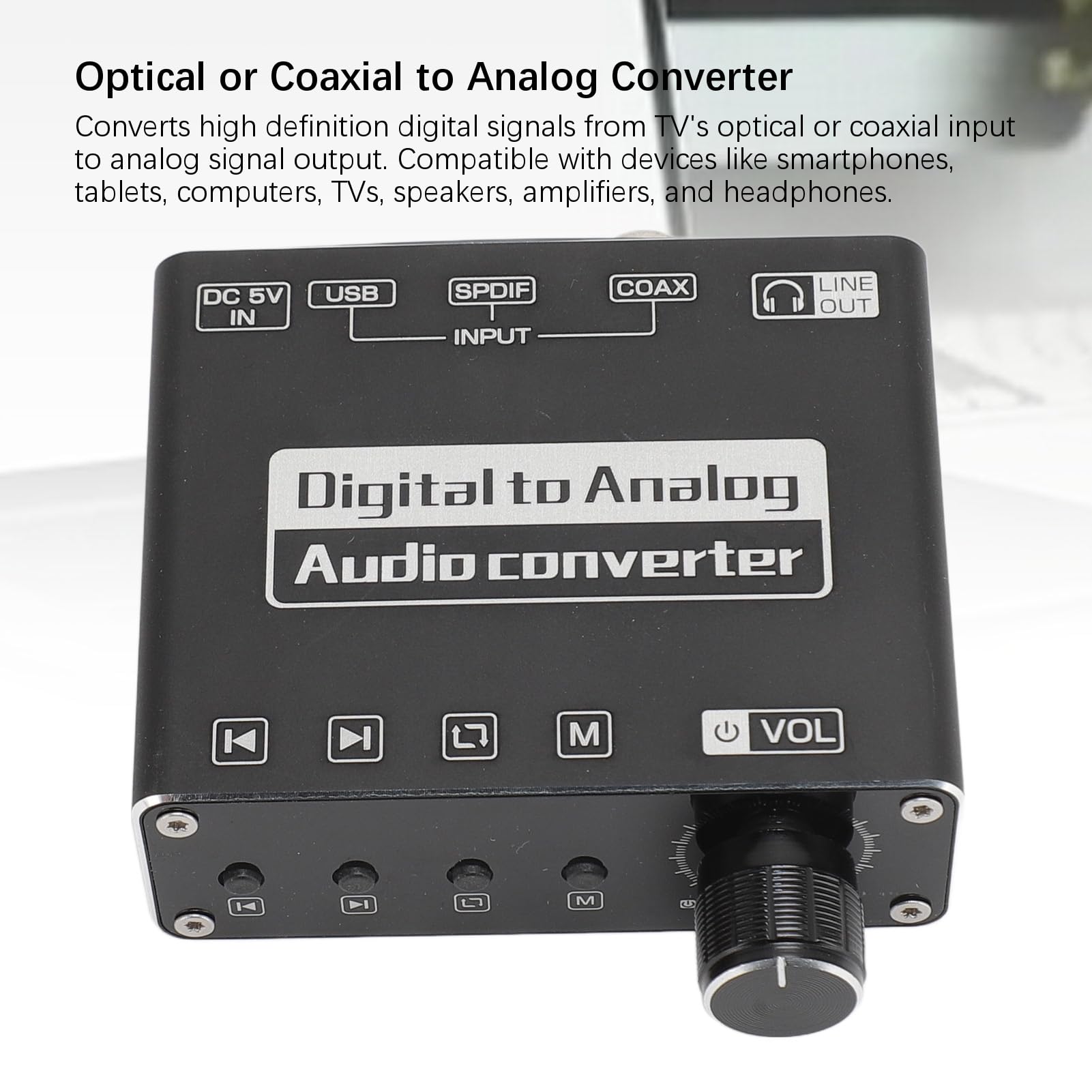 Digitale Analoge Audio Converter 192kHz kopen? ✔️ Tot 9