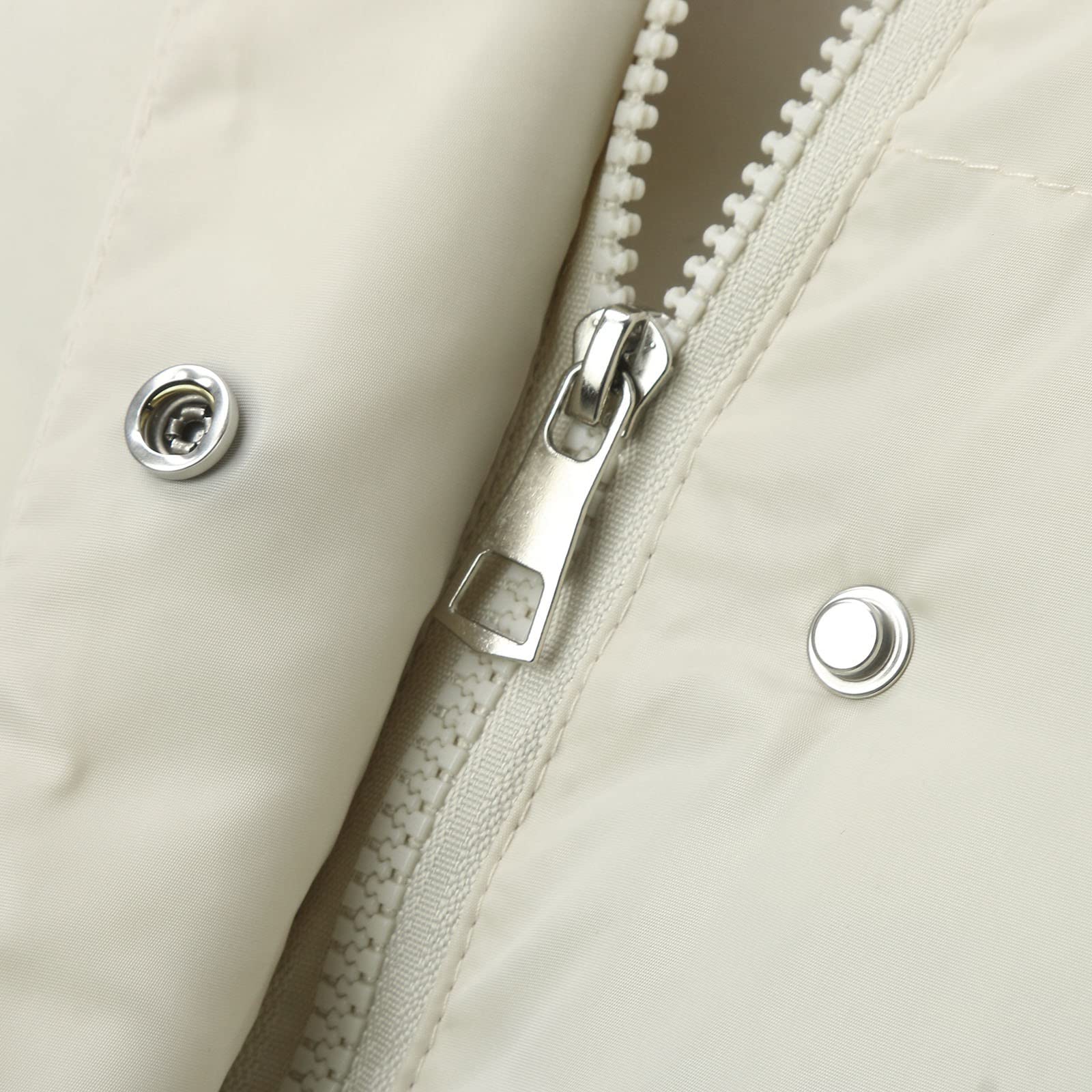 Chaqueta acolchada ligera para mujer con capucha, chaqueta de plumas para mujer, cómoda chaqueta de invierno, abrigo largo de plumón con cremallera, abrigo de invierno con bolsillos, chaqueta