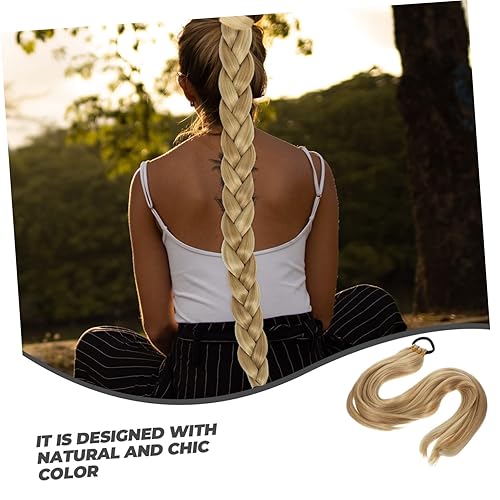 Synthetic Ponytail Hair Extension with Braid - Cosplay & Events