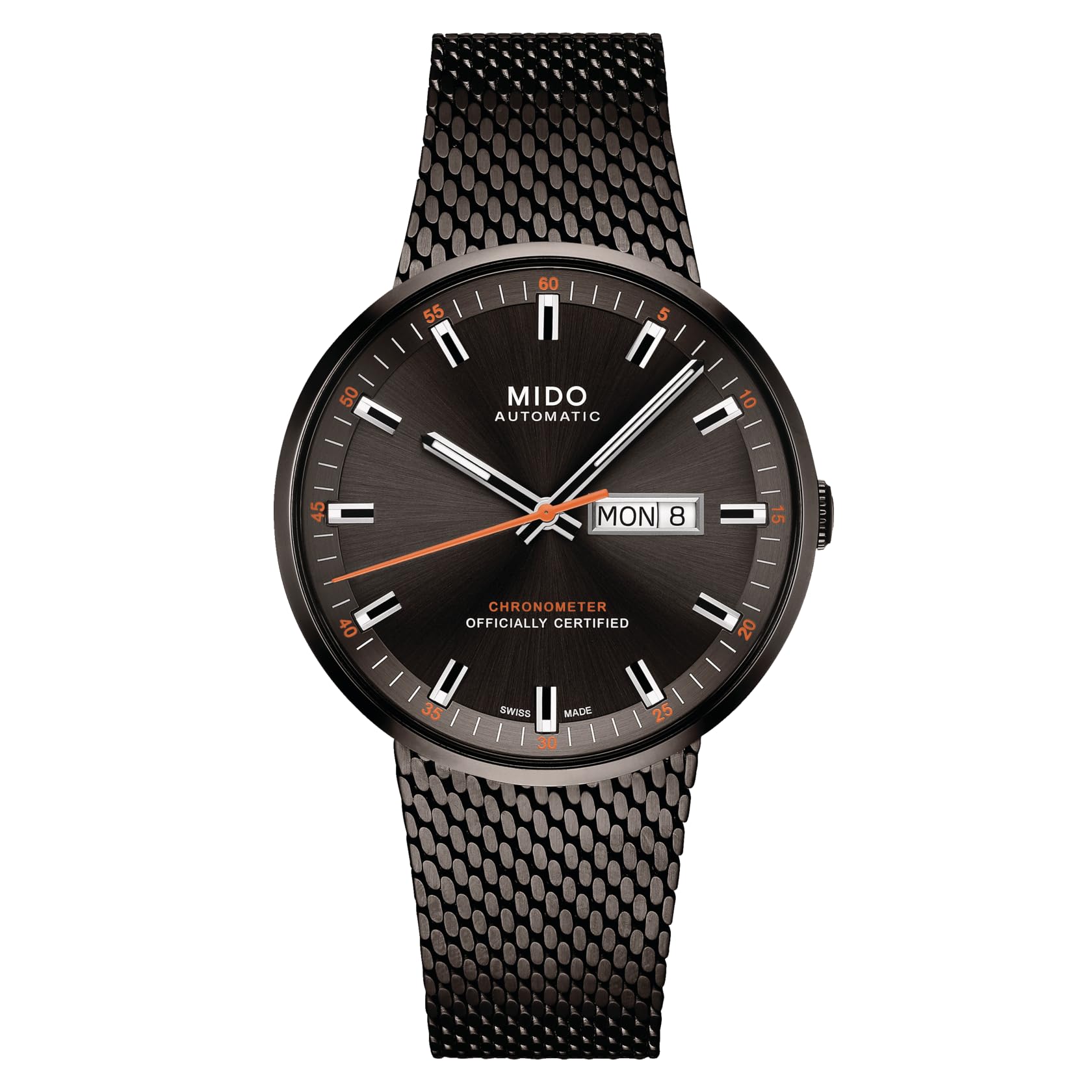 MIDO Commander Icône - Swiss Automatic Watch for Men - Anthracite Dial - Case 42mm - M0316313306100