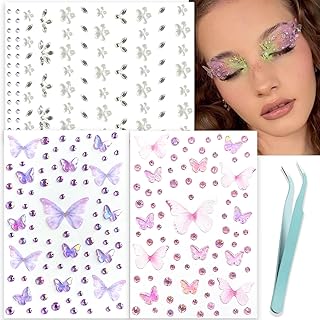 NOOEPC Self-Adhesive Face Gem Jewels