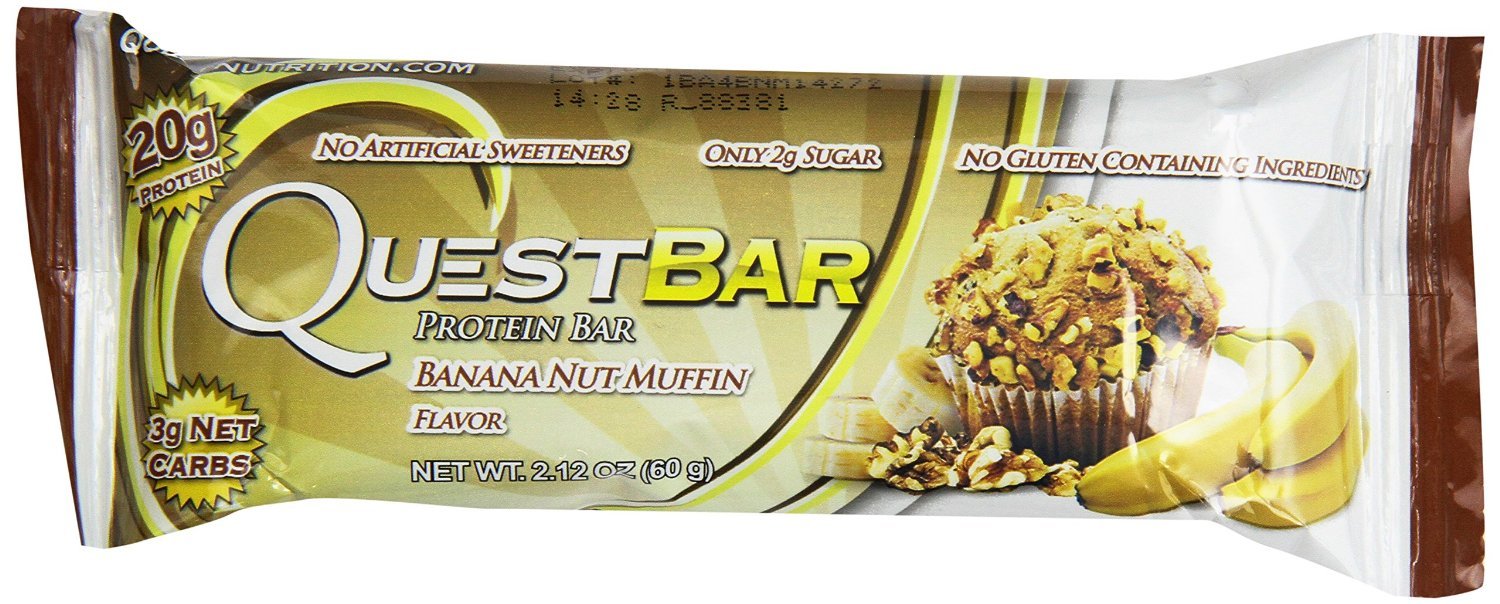 Quest Nutrition Banana Nut Muffin Protein Bars Pack of