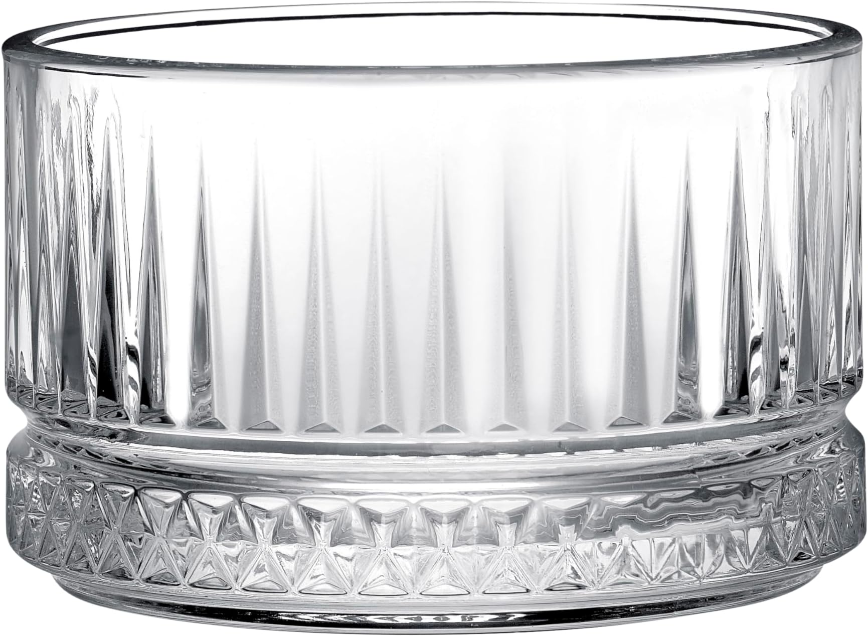 Elysia 530038 Glass Serving Bowl - Clear, Set of 4