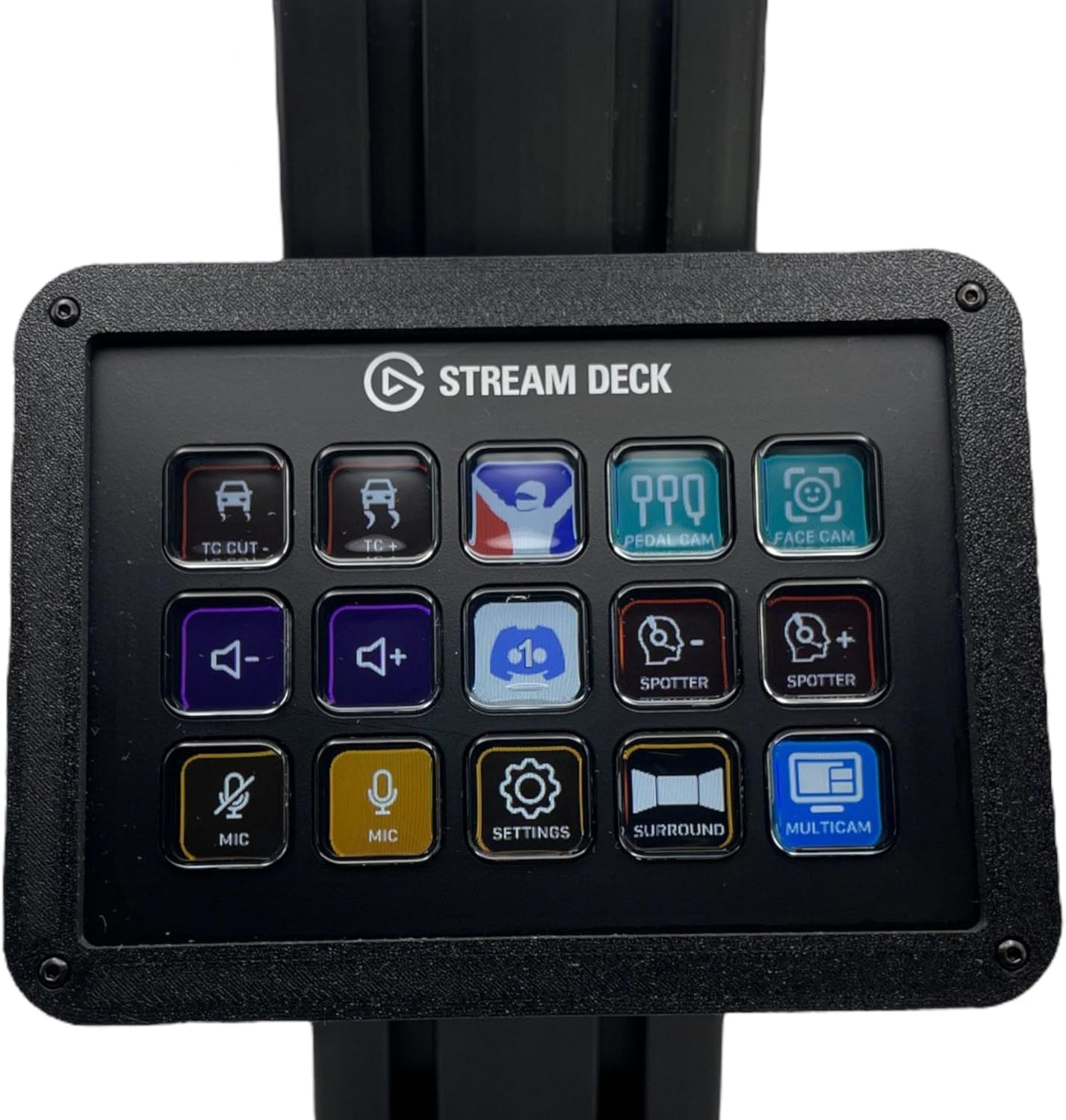 Stream Deck Mount para Sim Rig (MK.2)