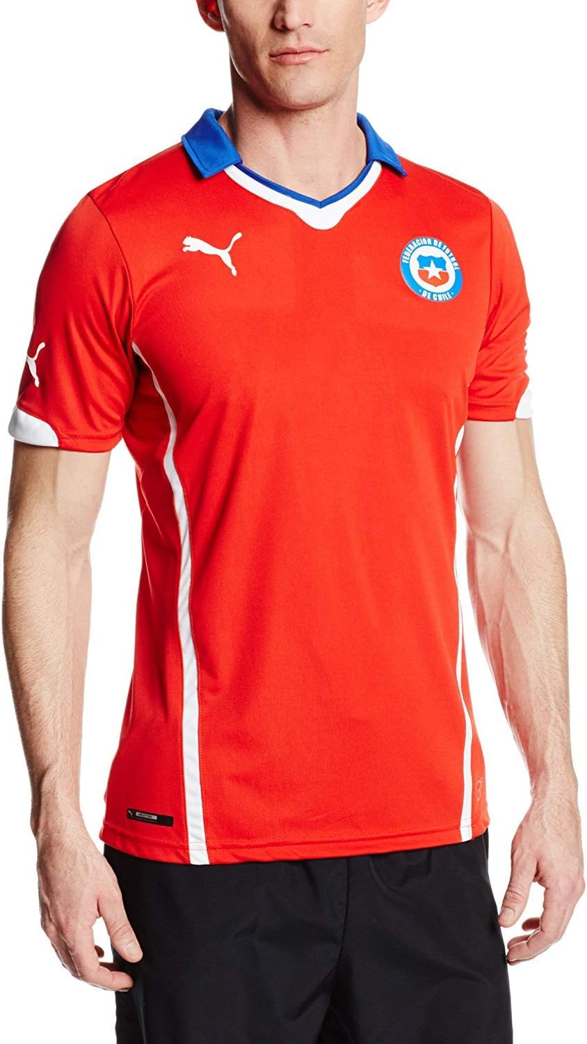 Puma Men's Chile Home Replica Soccer Jersey