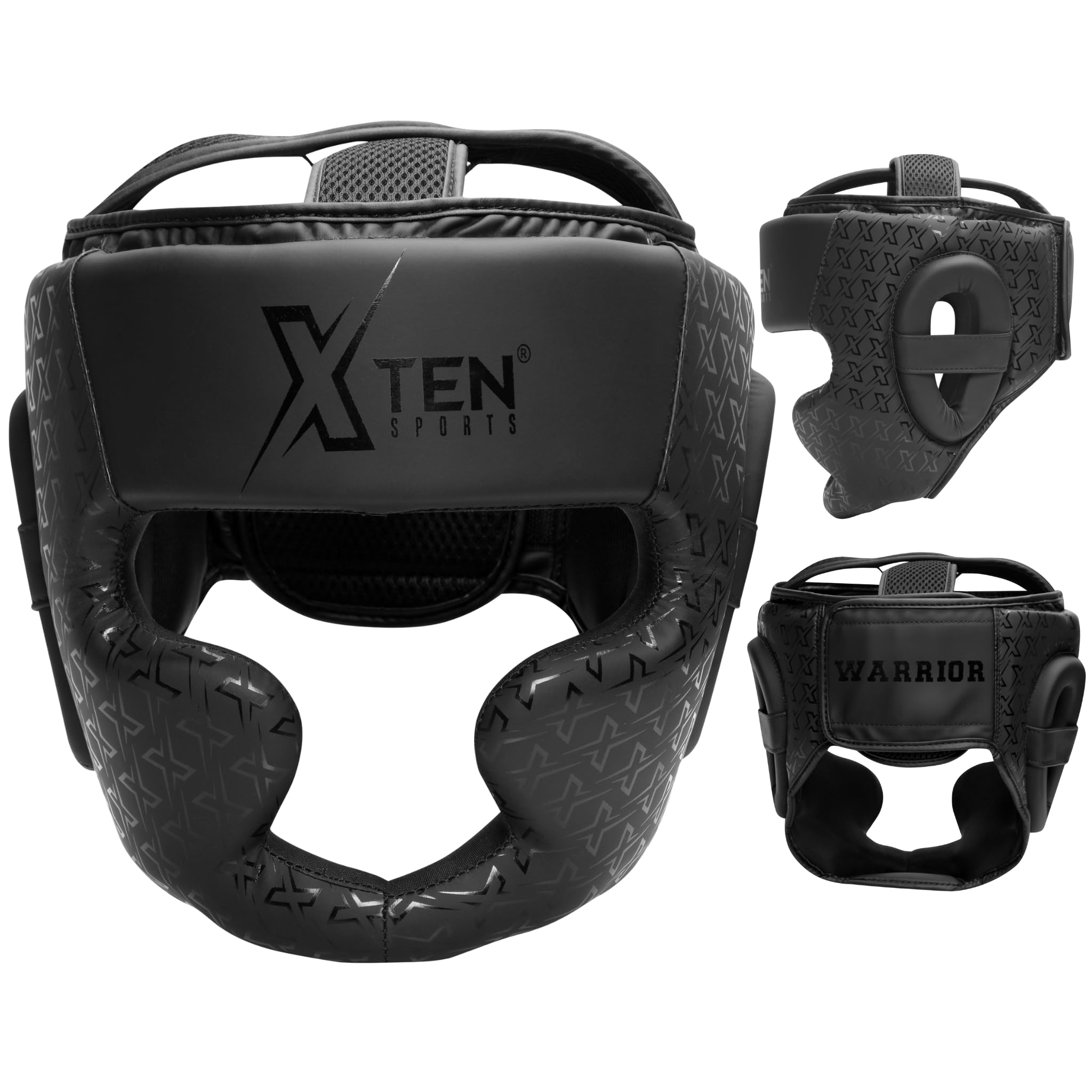 Caschetto per boxe, MMA, regolabile, imbottito, protezione per guance, fronte e orecchie, muay thai, kickboxing, sparring, arti marziali, karate, taekwondo