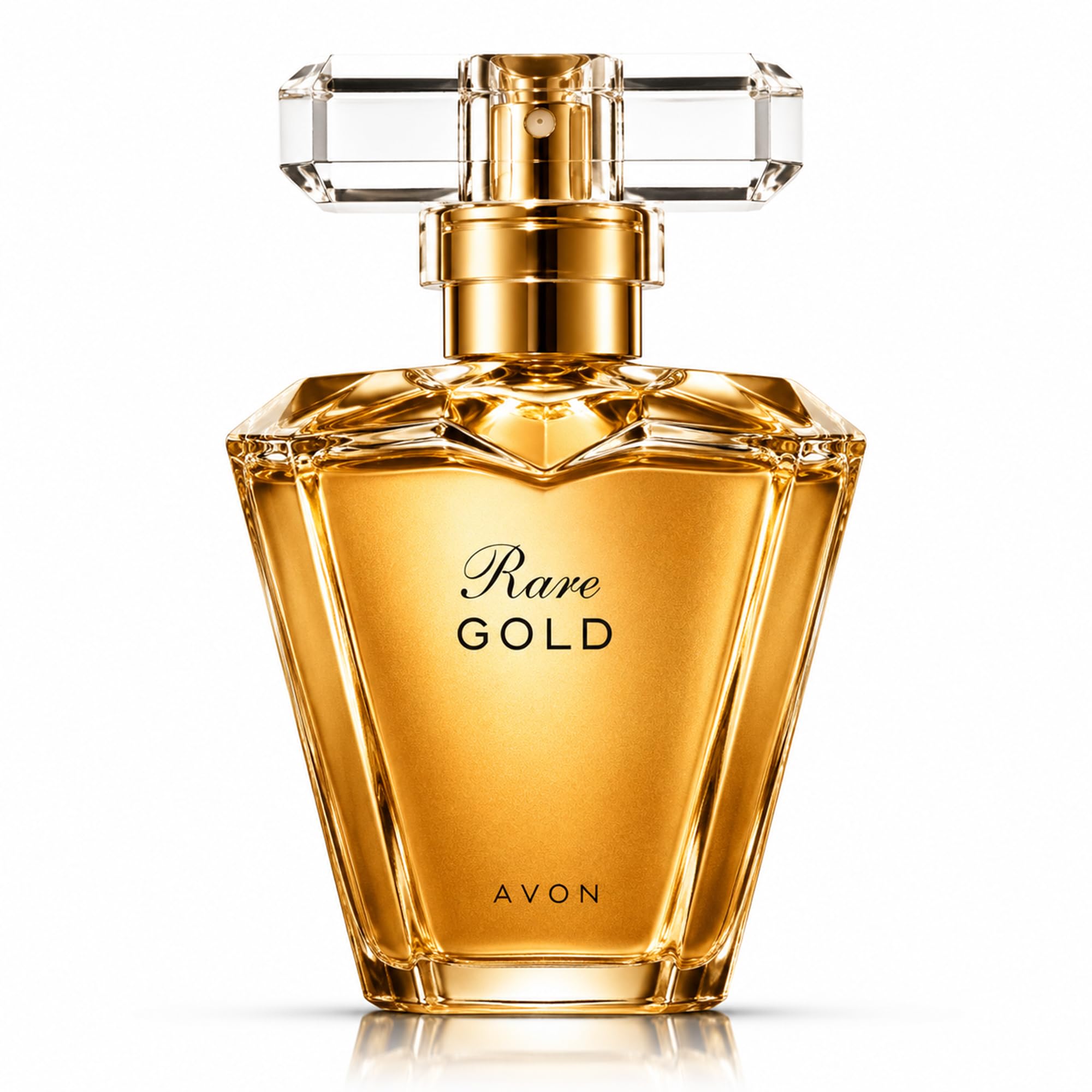 AVON Rare Gold Eau de Parfum Spray for Women - 1.7 oz Amber Floral 1.7 Fl Oz (Pack of 1)