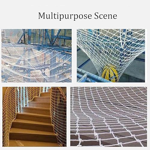 Miniatura 6 de CHINLIFE Red de seguridad para niños, malla decorativa de nailon anticaída, malla protectora para valla de construcción, redes seguras para