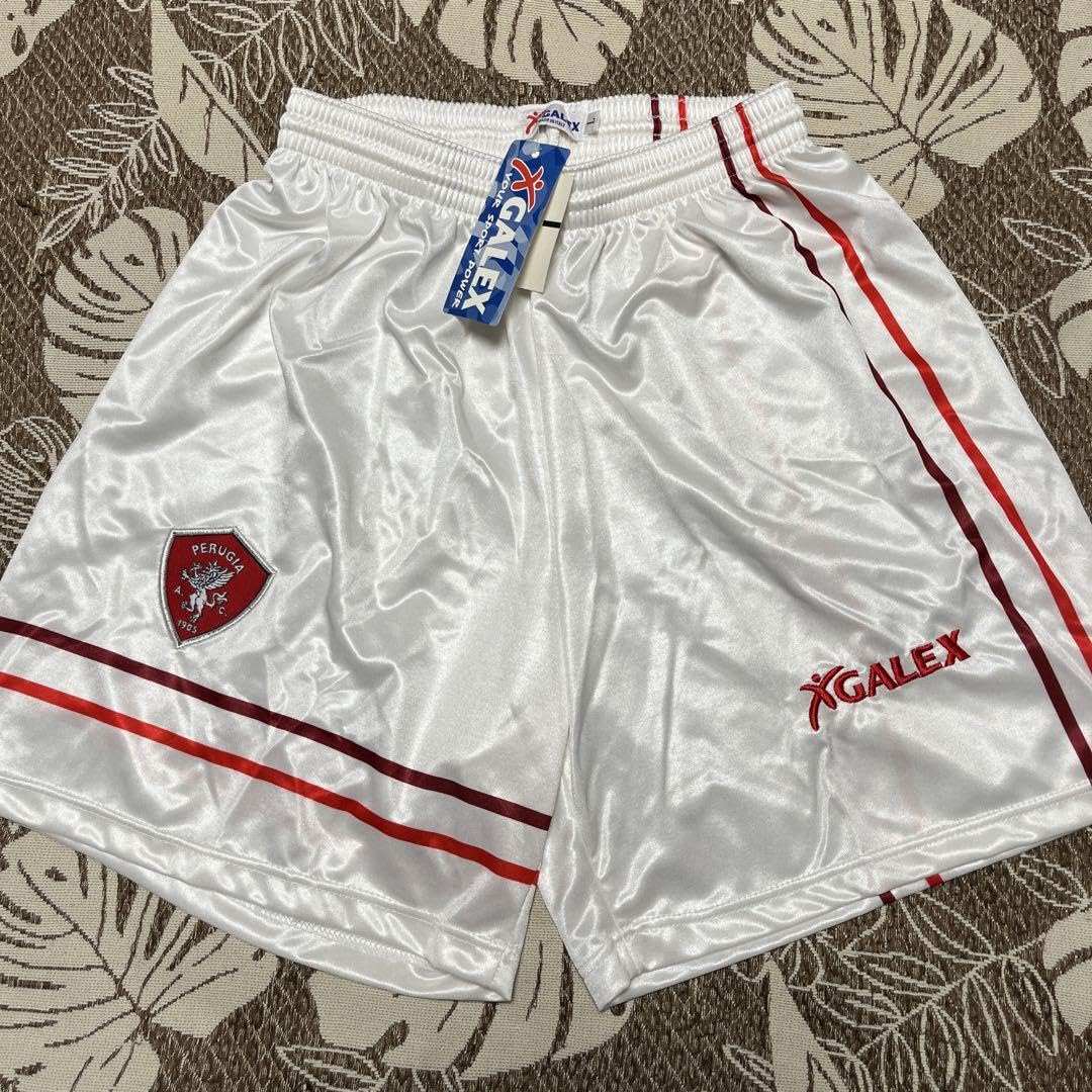 GALEX セリエA ペルージャユニフォーム上下　マフラーセット　中田英寿 Amazon.co.jp: galex セリエa ペルージャ ユニパンツ タオル