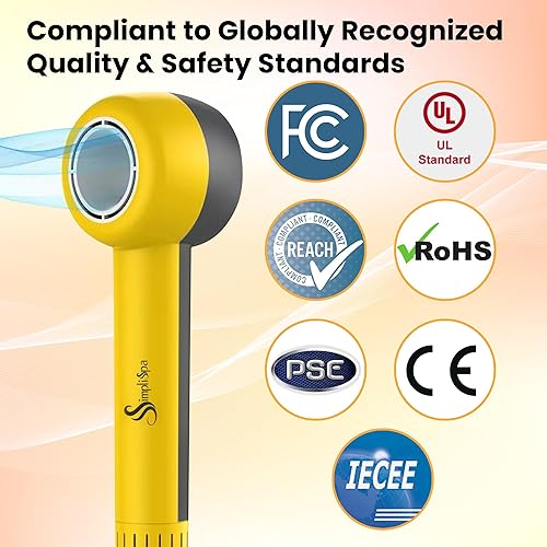 Miniatura 8 de TurboDry3 - Secador de pelo iónico, compacto, ligero, silencioso, 160000 rpm, secadora profesional de alta velocidad con difusor, secador de pelo