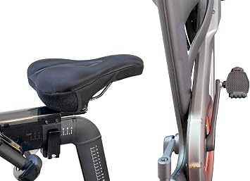Pedal Converters and Padded Seat Cover for Peloton Bike & Peloton Bike+ Accessories for The Original Peloton Bike and Bike+