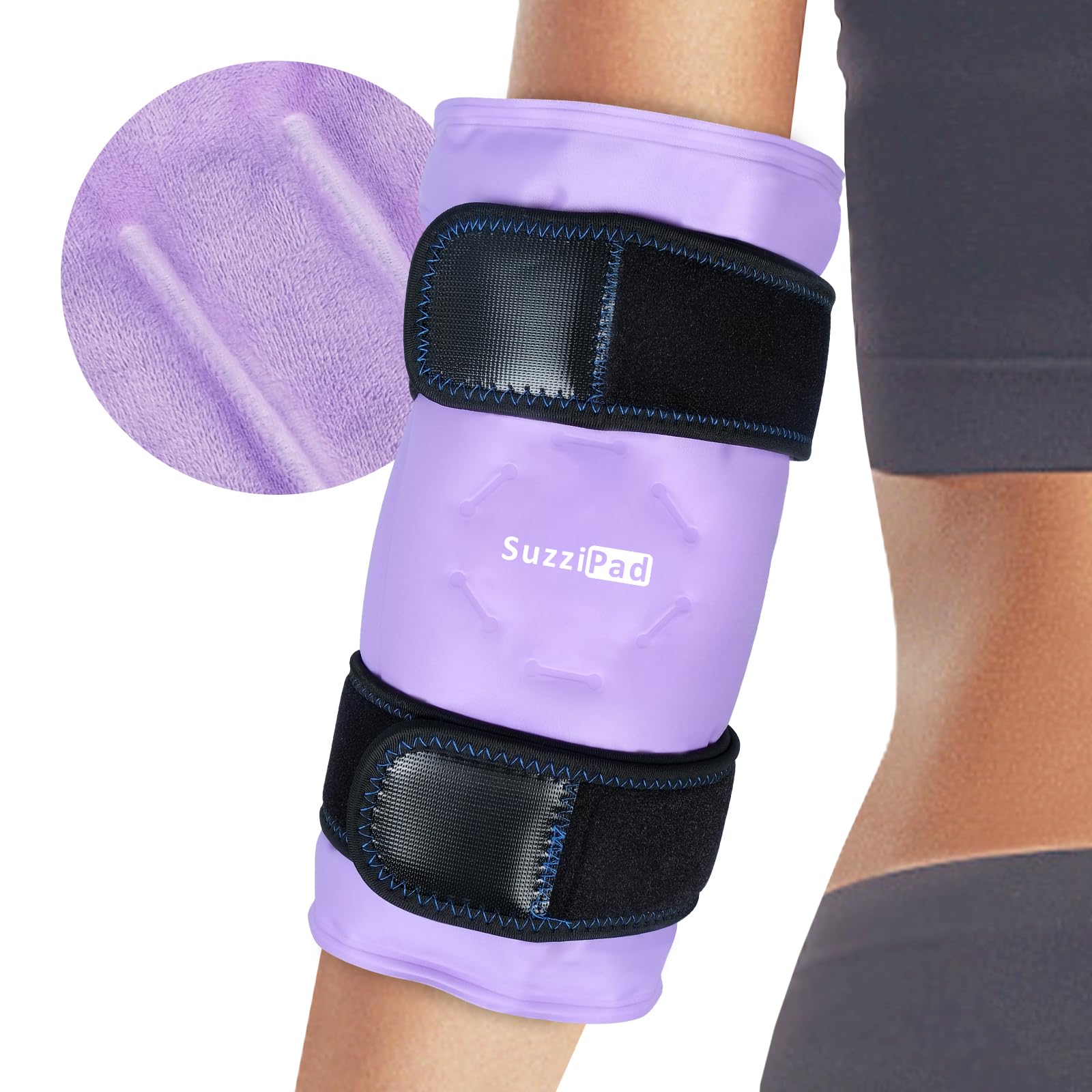 Łokieć Ice Pack dla zmniejszenia dyskomfortu, zamrażający rękaw, chłodzące osnowy na przedramię, opakowania żelowe z terapią kompresową, zimne osnowy dla łagodzenia zmęczenia