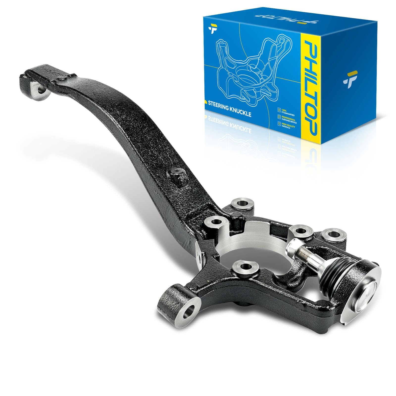 PHILTOP Front Right Steering Knuckle for 2011-2015 Jeep Grand Cherokee