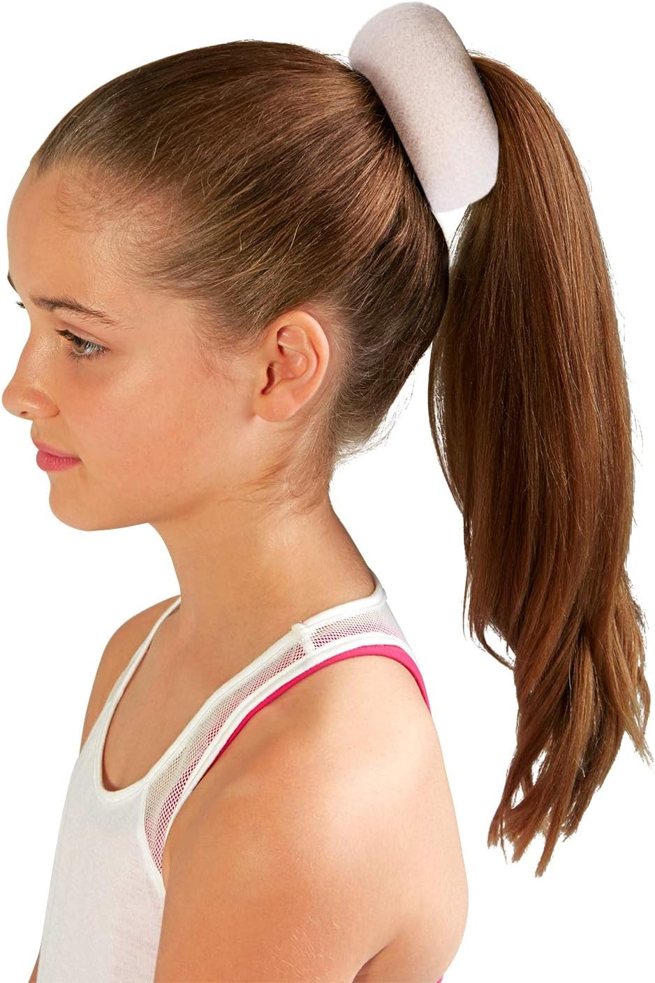 Bloch Dance Hair Bun Builder Accessory, Blonde, one