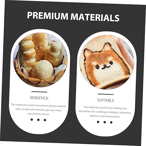 Miniatura 8 de VILLCASE Moldes de plástico blando 5 juegos de moldes de plástico humanoide molde de familia humanoide modelo de muñeca modelo de cera de jabón