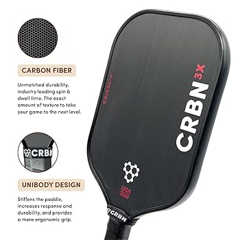 ピックルボール パドル CRBN 3X Power Carbon 16mm CRBN-3X Power Series 16mm | Pickleball Store Dink