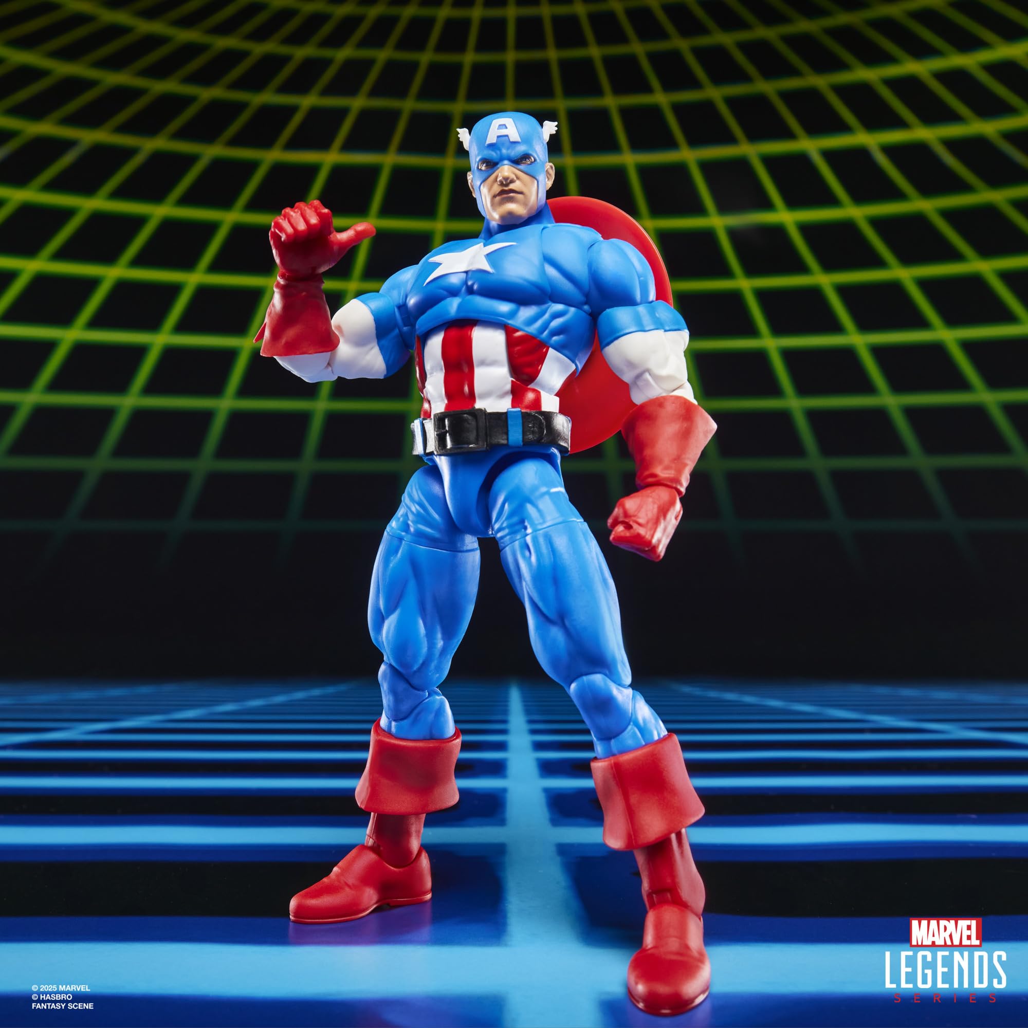 Hasbro Marvel Legends Series, Gamerverse, Captain America vs Venom, action figure collezionabili
