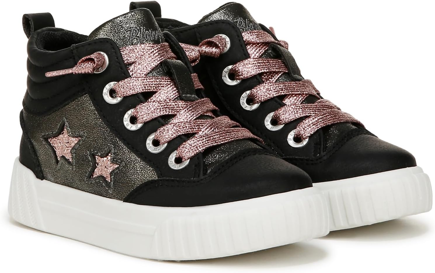 Blowfish Malibu Infant Girls Wanderland Toddlers Fashion High Top Sneaker Black 6 T - Image 7