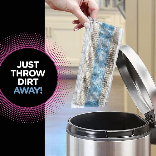 Miniatura 4 de Swiffer WetJet - Recambio de almohadilla de trapeador resistente, 30 unidades