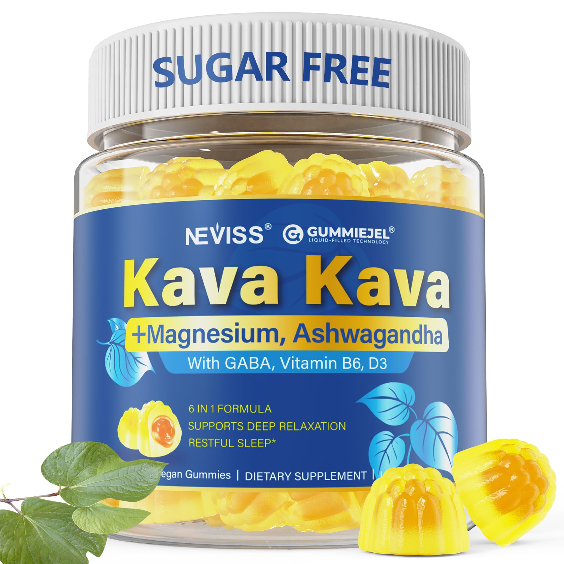 Amazon.com: Kava Kava Gummies for Calm, Relaxation & Natural Sleep