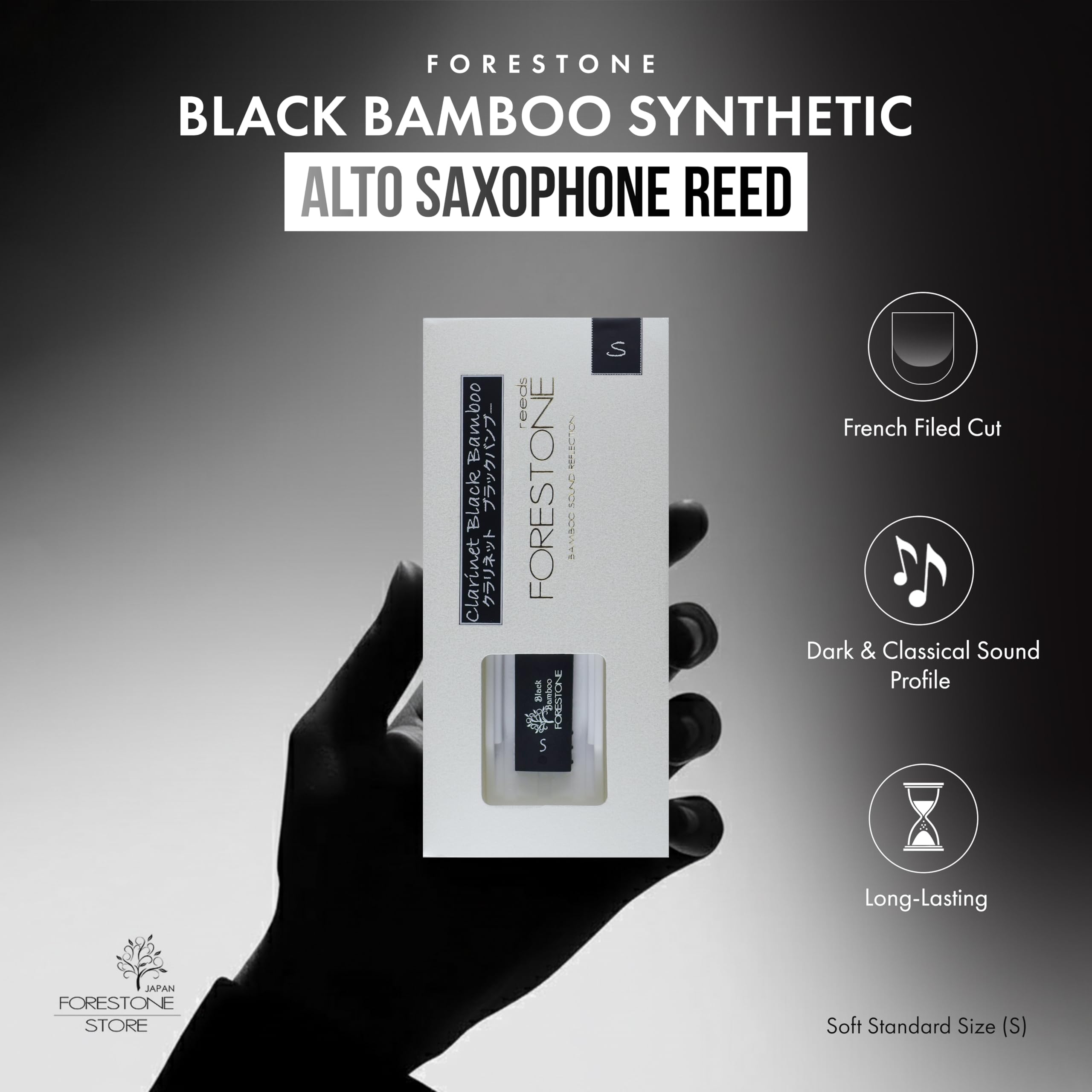 FORESTONE CLARINETE EN SIB - BLACK BAMBOO S SOFT 1.5