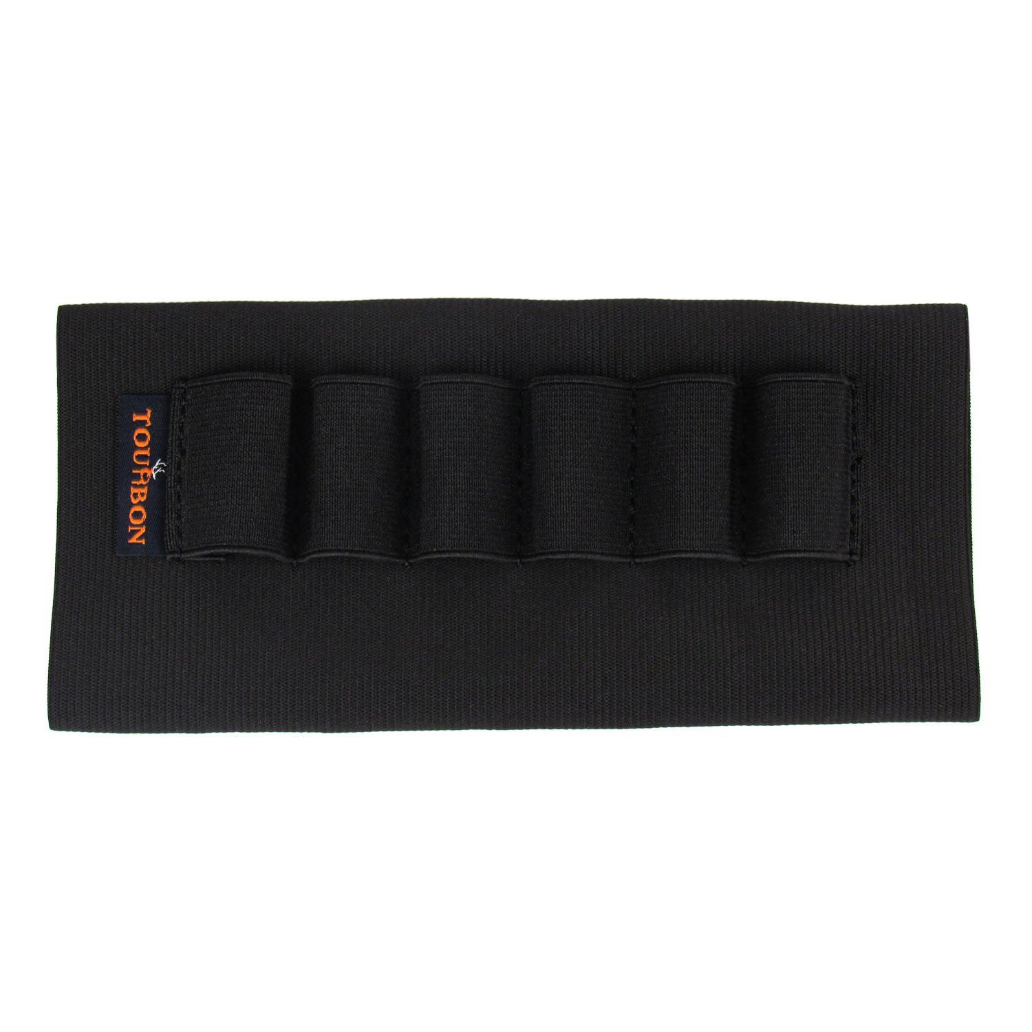 TOURBON Shotgun Rifle Elastic Ammo Sleeve Buttstock Shotshell Cartridge