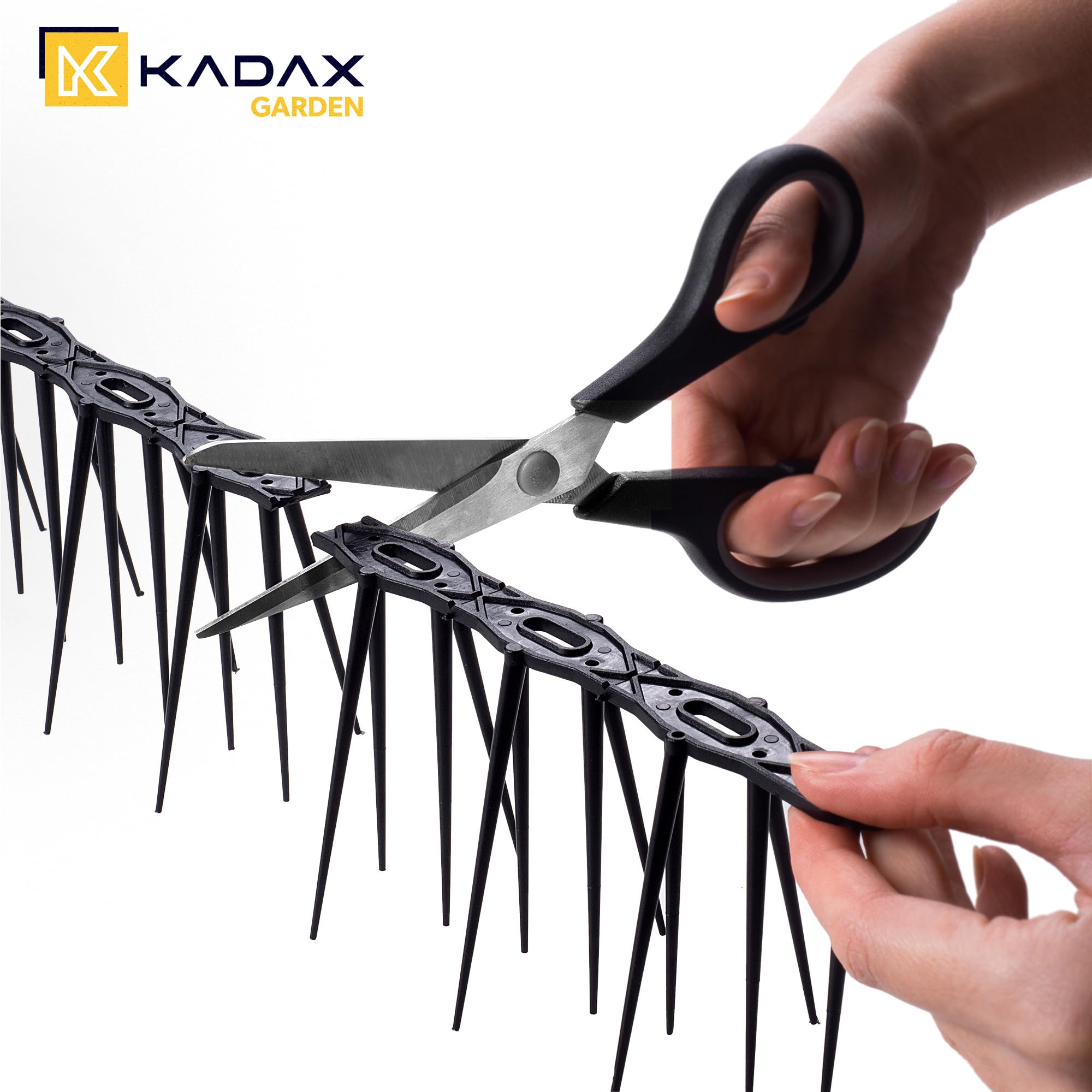 KADAX Lot De 20 Pigeons Anti-oiseaux En Plastique 10 M - Pour Balcon, Anti- Pigeons - Blanc