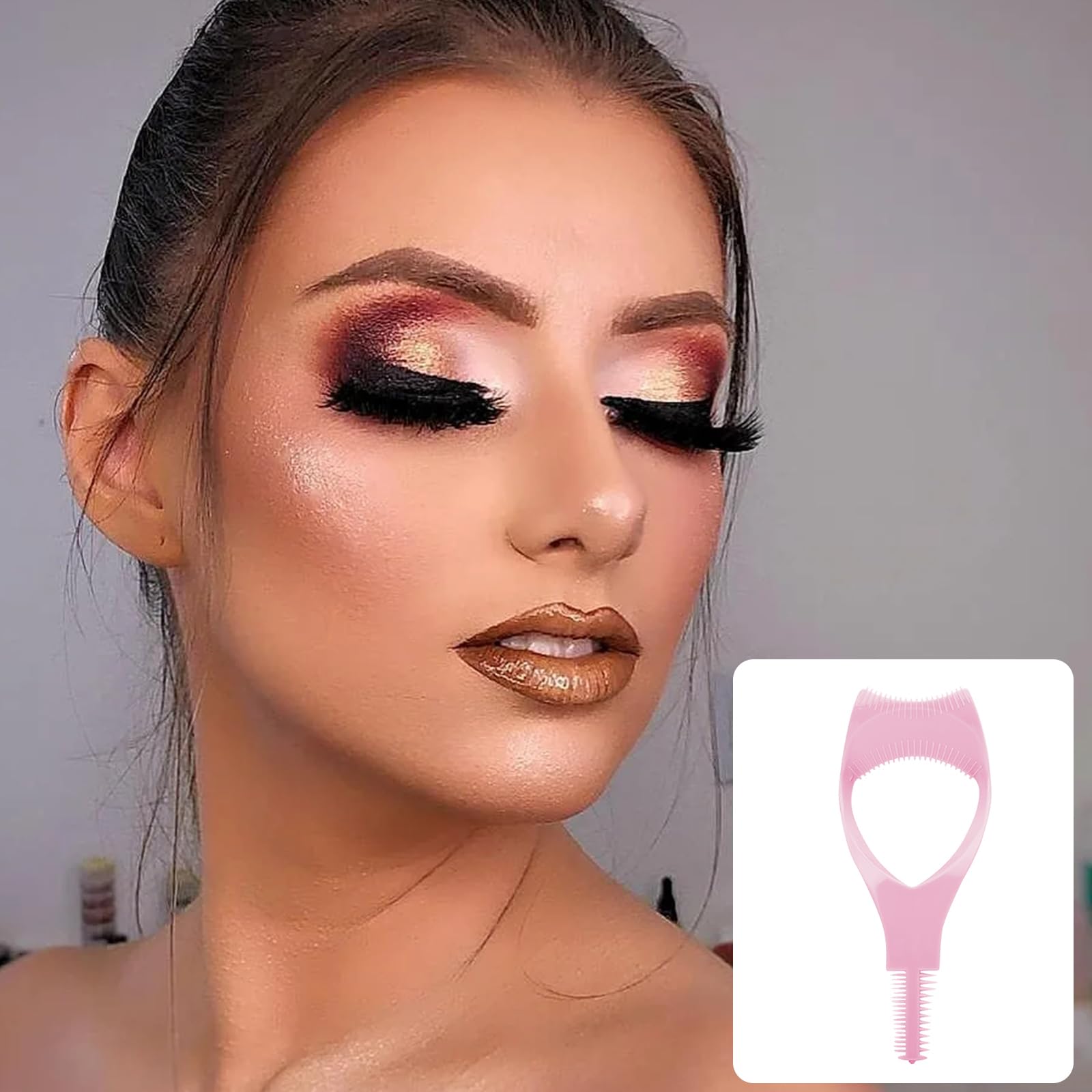 Lash Mascara Shield Guard Applicator For Upper And Lower Lashes Makeup Cosmetic Tool Mascara Guard Eyelashes Tool