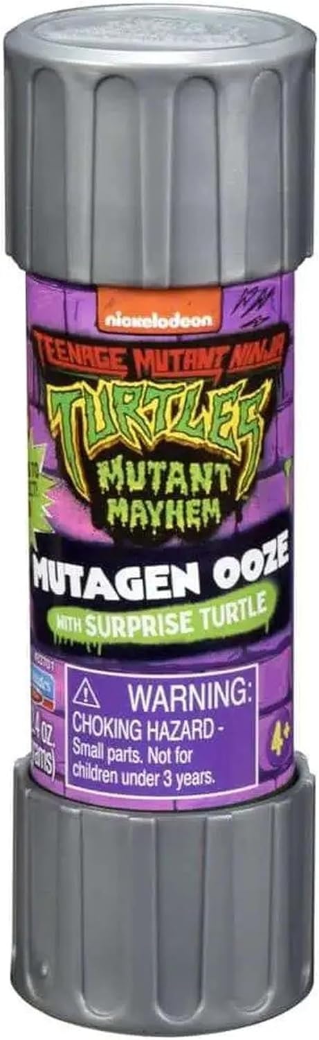 Teenage Mutant Ninja Turtles Mutant Mayhem Mutagen Ooze Surprise Turtle Mystery Pack, ys/m (83700CO)