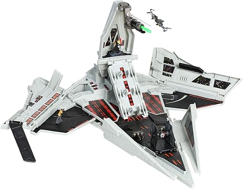 Miniatura 6 de Juego de Star Destroyer de la primera orden Micro Machines The Force Awakens Star Wars, Estándar, Negro