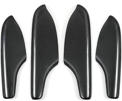 Miniatura 215 de Car Central Armrest Box Cover Decals for 2022 2023 2024 2025 Honda Civic 11th Gen Accessories ABS Carbon Fiber Interior Stickers