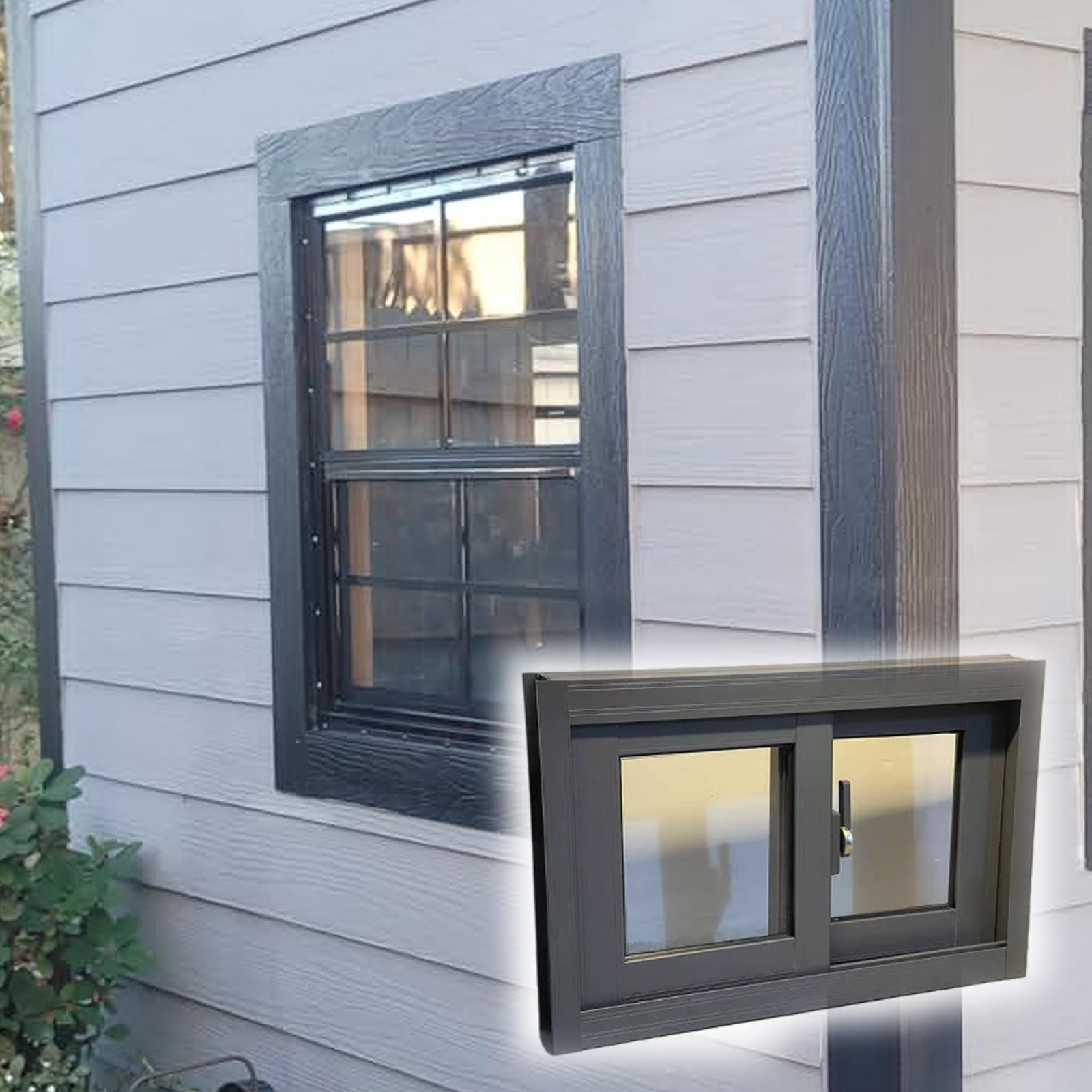 Ventana deslizante para cobertizo que soluciona la humedad en tu garaje
