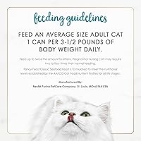 Vista 7 de Purina Fancy Feast Seafood Feast Classic - Paté de comida húmeda para gatos, sin granos, (paquete de 24), latas de 3 onzas