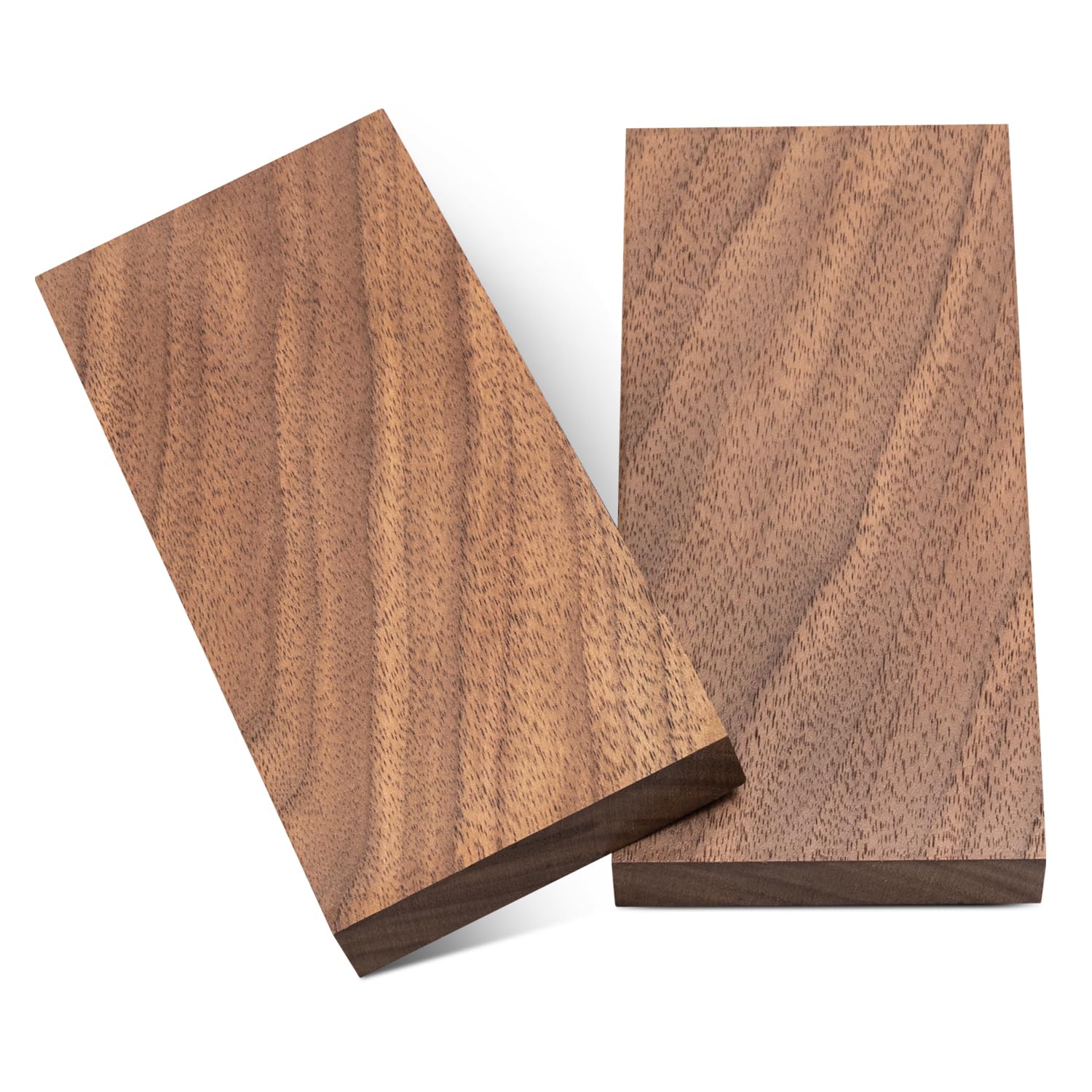 Walnut Wood Knife Handles - 4 Pcs -2
