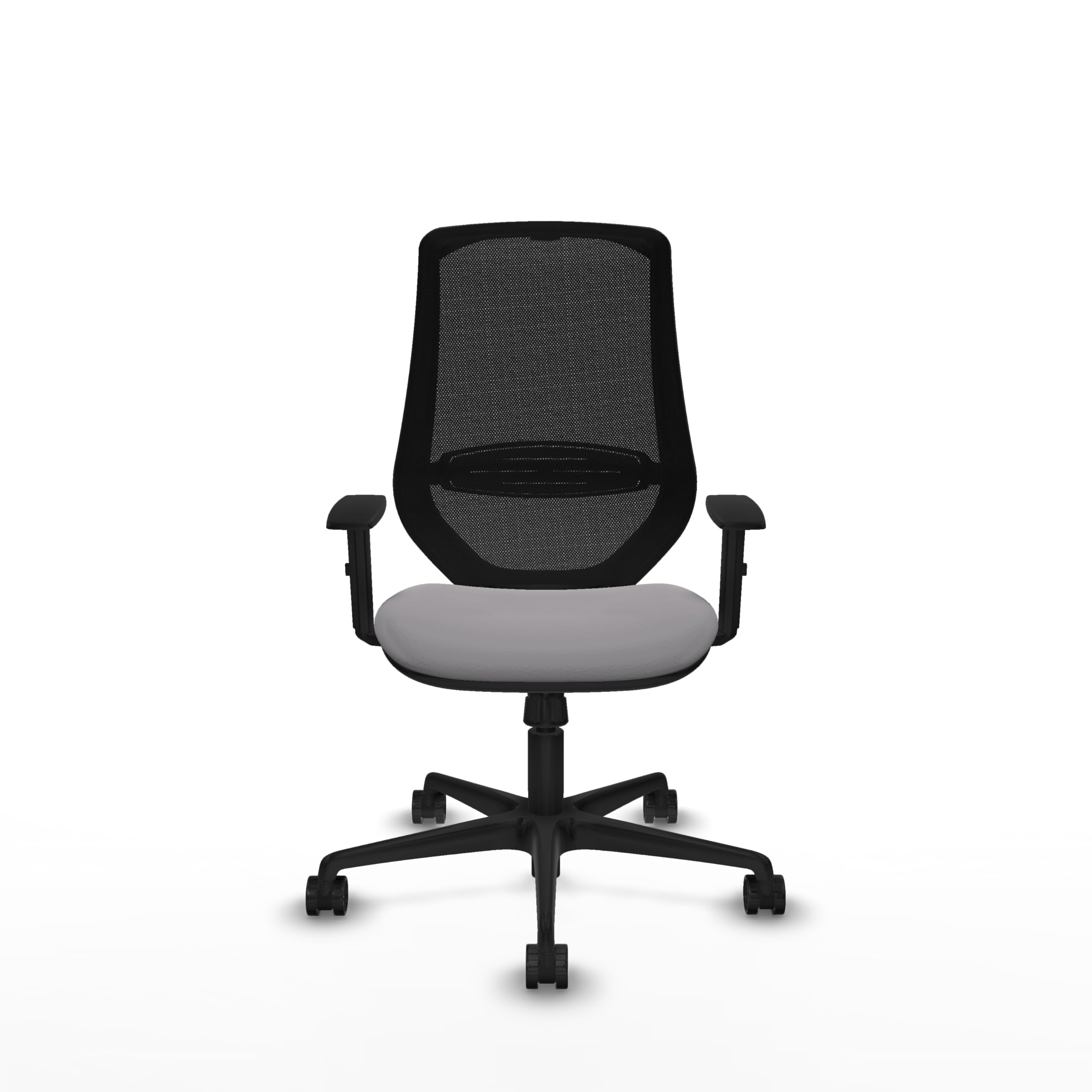 Piqueras y Crespo Silla de Oficina Mardos ergonómica para 8 Horas de Uso, con Respaldo Fijo, Brazos 1D, Apoyo Lumbar 1D y Mecanismo sincro 4 Posiciones, Ideal para 120 Kg