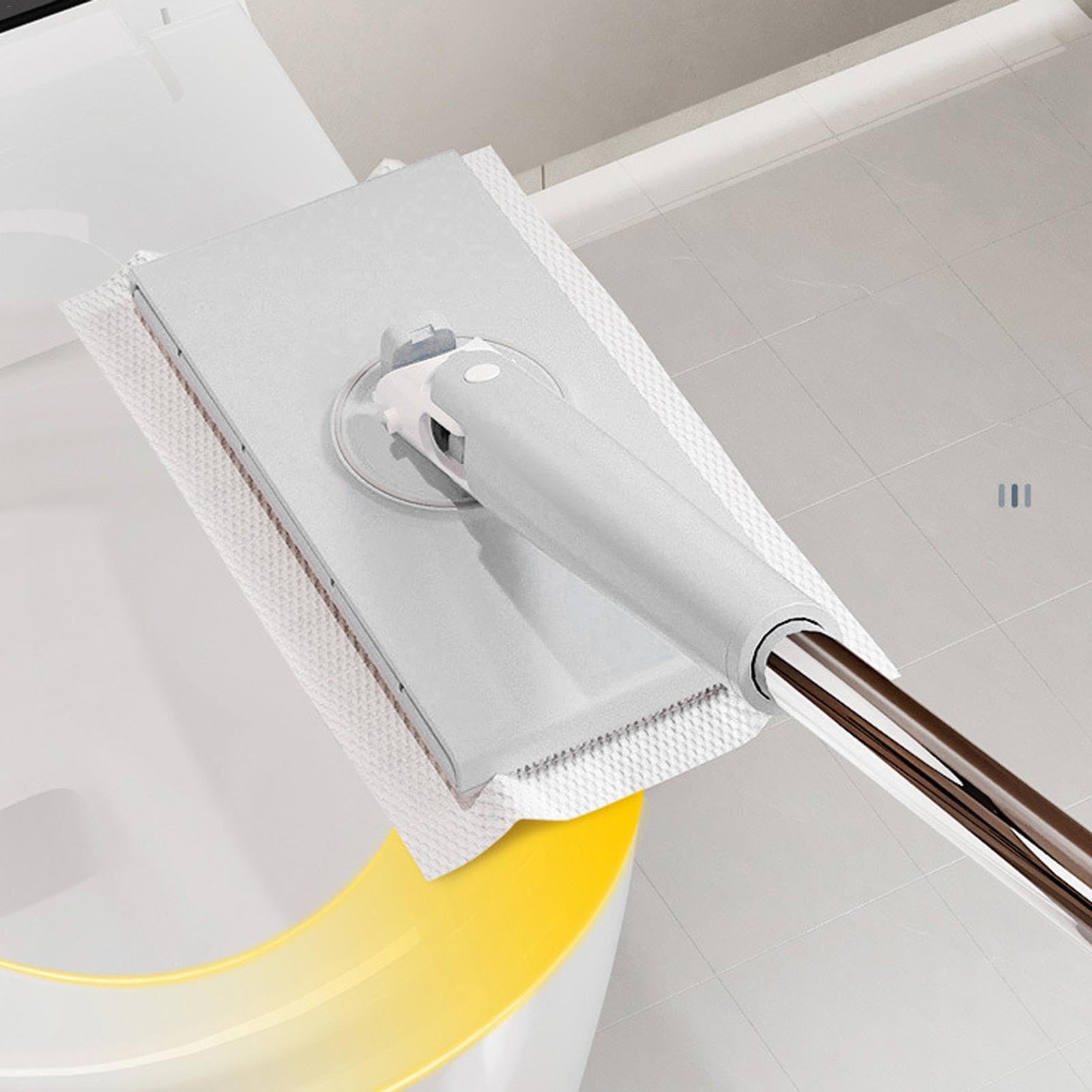 Mop per pavimenti in legno duro | Mop per la pulizia del pavimento , cambio automatico del panno della cucina, asciutto bagnato facile, antipolvere per cucina bagno