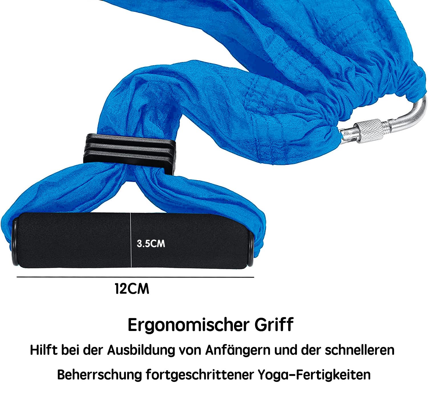 Aerial asciugamano da yoga incluso 2 estensioni cinghia e soffitto kit di montaggio Aerial Yoga Towel Sensory Swing