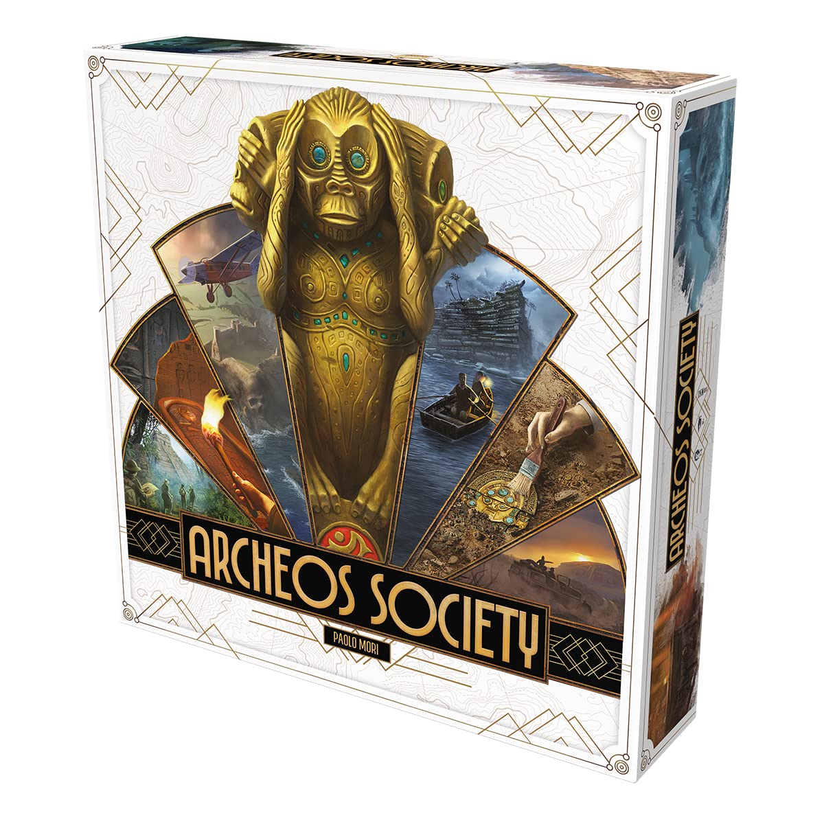 Space Cowboys, Archeos Society, gioco di intenditori, 2-6 giocatori, dai 12+ anni in su, 60 minuti, tedesco