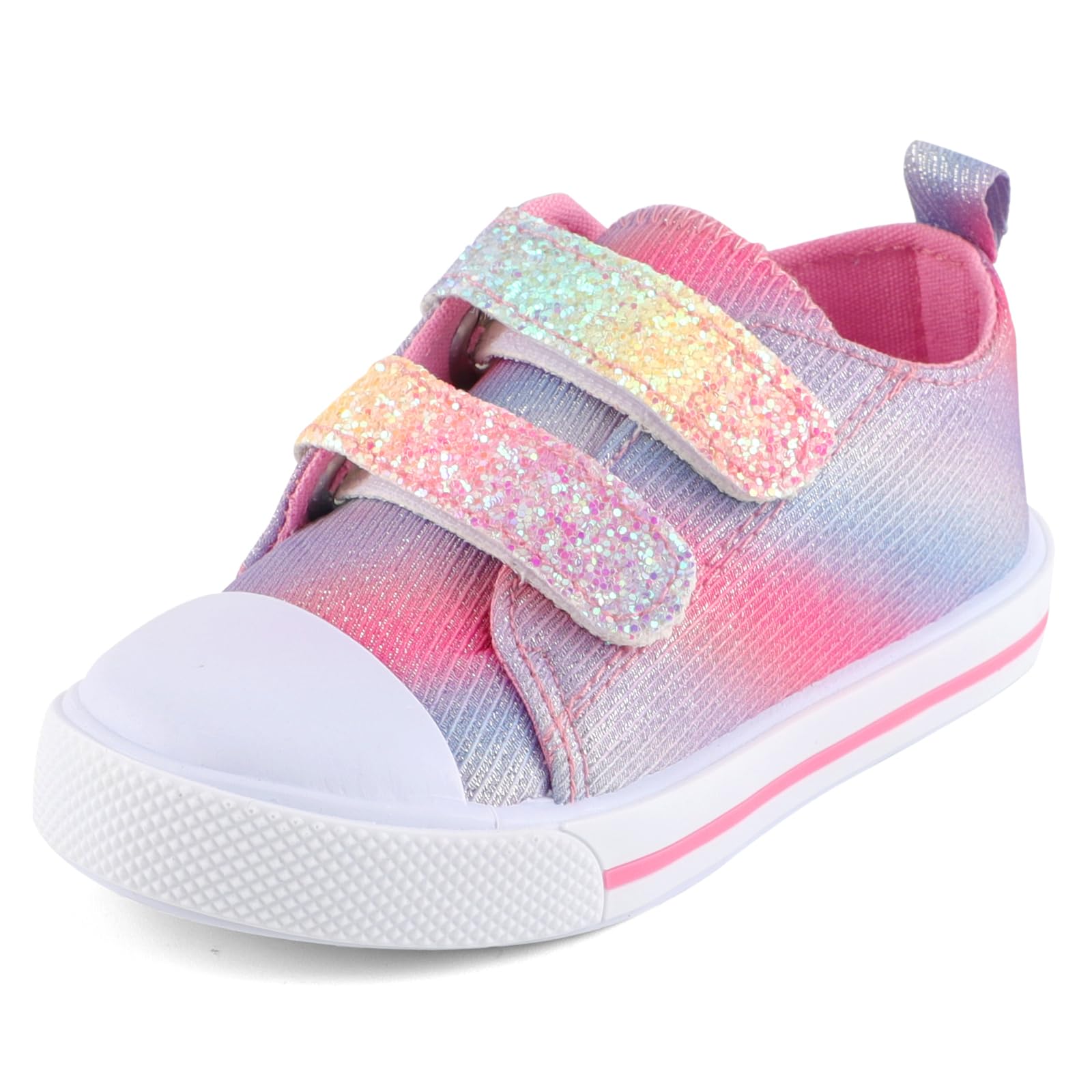 1-5 Année Basket Bebe Fille Platform Chaussures enToile pour Fille Petits Modèle Mignon