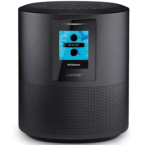 Bose Home Speaker 500: Smart Bluetooth Speaker with Alexa Voice Control Built-in, Black